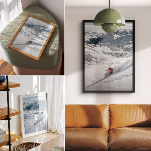 Plakat premium Zimowa przygoda