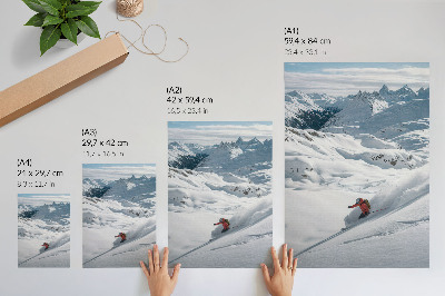 Plakat premium Zimowa przygoda