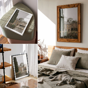 Plakat premium Wiejska posiadłość