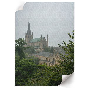 Dekoracyjny plakat ścienny Gotycka architektura