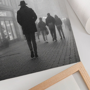 Dekoracyjny plakat ścienny Miejski spacer