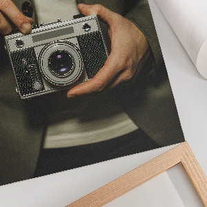 Grafika na ścianę Aparat retro