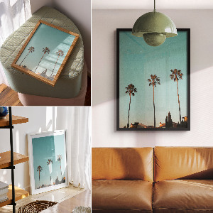 Wydruk na płótnie Egzotyczna scena