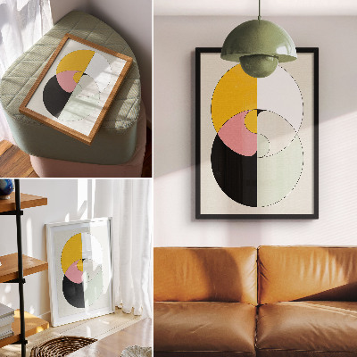 Plakat premium Geometryczne koła