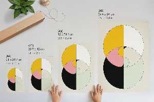 Plakat premium Geometryczne koła