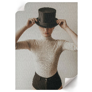 Dekoracyjny plakat ścienny Tajemnicza elegancja