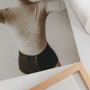 Dekoracyjny plakat ścienny Tajemnicza elegancja