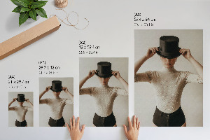 Dekoracyjny plakat ścienny Tajemnicza elegancja