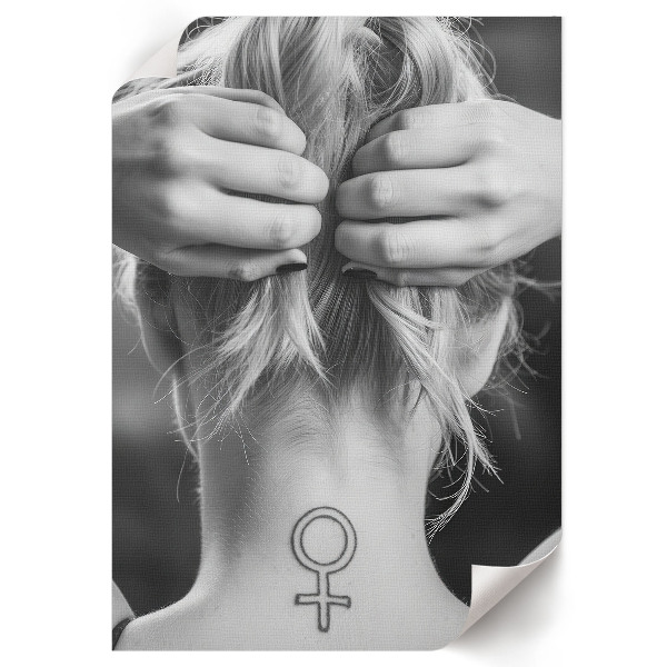 Wydruk na płótnie Wyrazista kobiecość