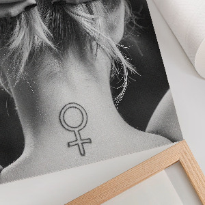 Wydruk na płótnie Wyrazista kobiecość