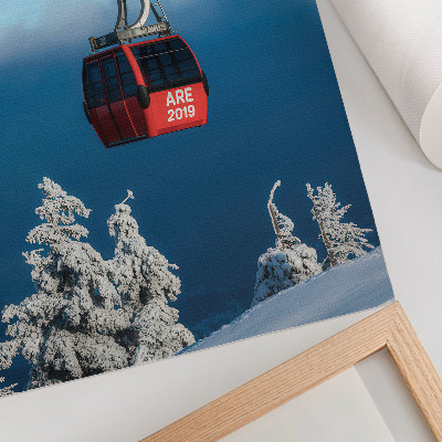 Plakat premium Górska gondola