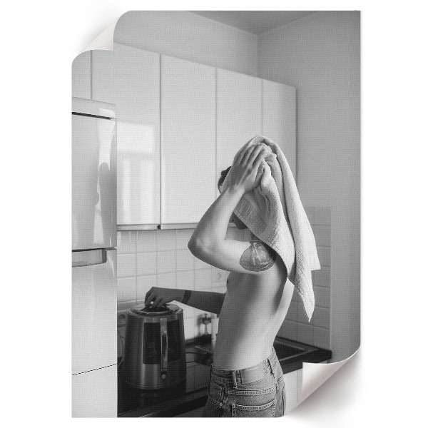 Grafika na ścianę Kuchnia codzienność