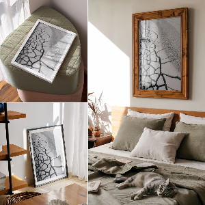 Wydruk na płótnie Zimowy krajobraz