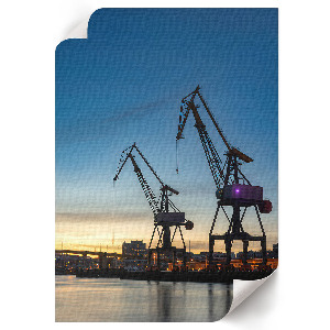 Grafika na ścianę Przemysłowy pejzaż