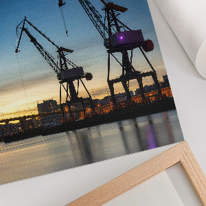 Grafika na ścianę Przemysłowy pejzaż