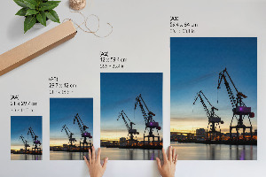 Grafika na ścianę Przemysłowy pejzaż