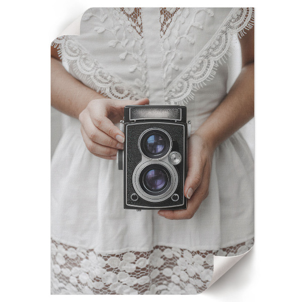 Dekoracyjny plakat ścienny Aparat vintage
