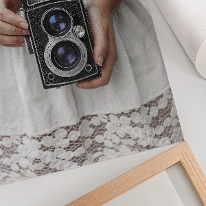 Dekoracyjny plakat ścienny Aparat vintage