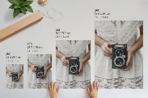 Dekoracyjny plakat ścienny Aparat vintage