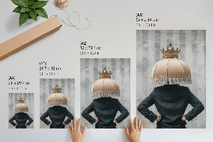 Wydruk na płótnie Abażur surrealizm