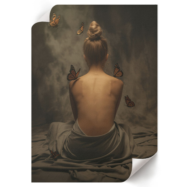 Plakat premium Motyle magia