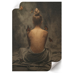 Plakat premium Motyle magia