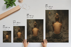 Plakat premium Motyle magia