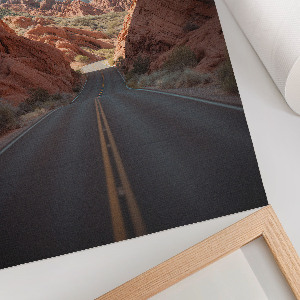 Wydruk na płótnie Malownicza podróż