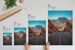 Wydruk na płótnie Malownicza podróż