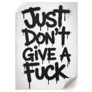 Grafika na ścianę Mocne graffiti