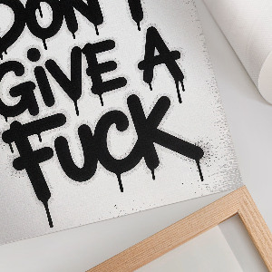 Grafika na ścianę Mocne graffiti