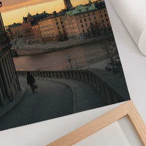 Wydruk na płótnie Miejski zakątek