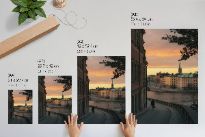 Wydruk na płótnie Miejski zakątek