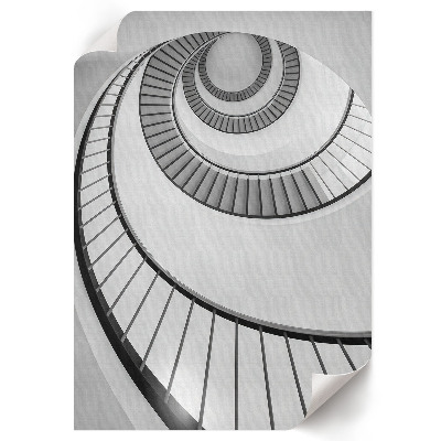 Plakat premium Spiralne schody