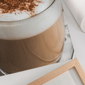 Dekoracyjny plakat ścienny Kawowy urok