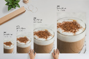 Dekoracyjny plakat ścienny Kawowy urok