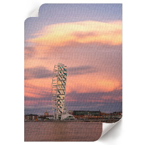 Wydruk na płótnie Miejska panorama