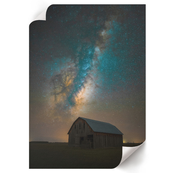 Wydruk na płótnie Kosmiczna noc