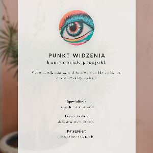 Plakat premium Zielone liście