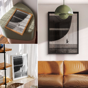 Wydruk na płótnie Zurbanizowany minimalizm