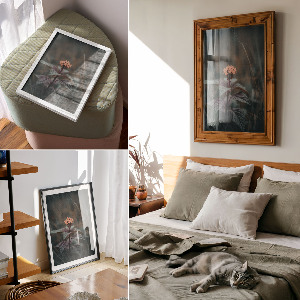 Grafika na ścianę Kwiatowy urok