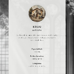 Plakat premium Kamienica natura