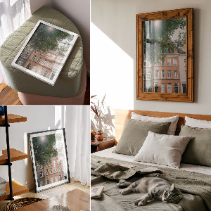 Plakat premium Kamienica natura