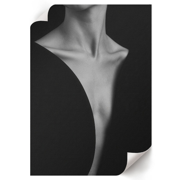 Grafika na ścianę Minimalistyczny portret