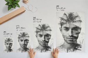 Plakat premium Atrakcyjny mężczyzna