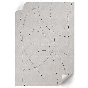 Dekoracyjny plakat ścienny Subtelne linie