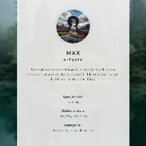 Grafika na ścianę Brzozy i spokój