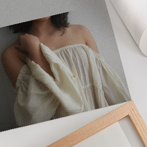 Wydruk na płótnie Elegancka sylwetka