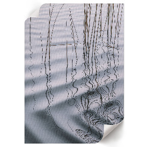 Grafika na ścianę Fale na jeziorze