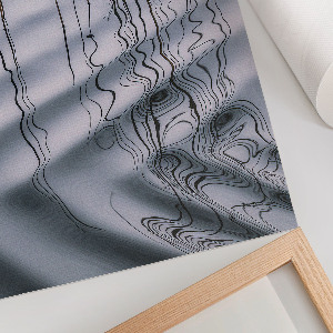 Grafika na ścianę Fale na jeziorze